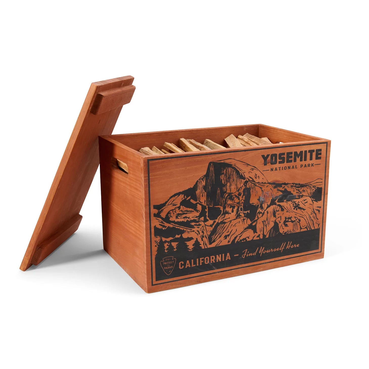 Orvis National Parks Fatwood Wooden Crate