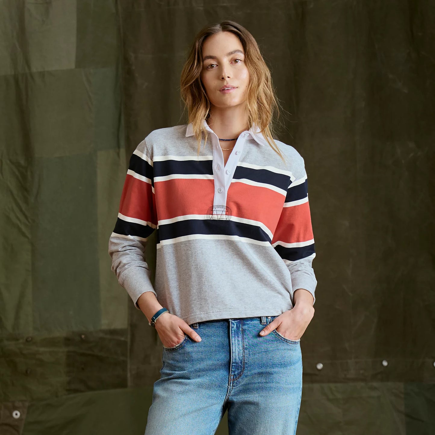 Orvis Maple Rugby Long-Sleeve Shirt